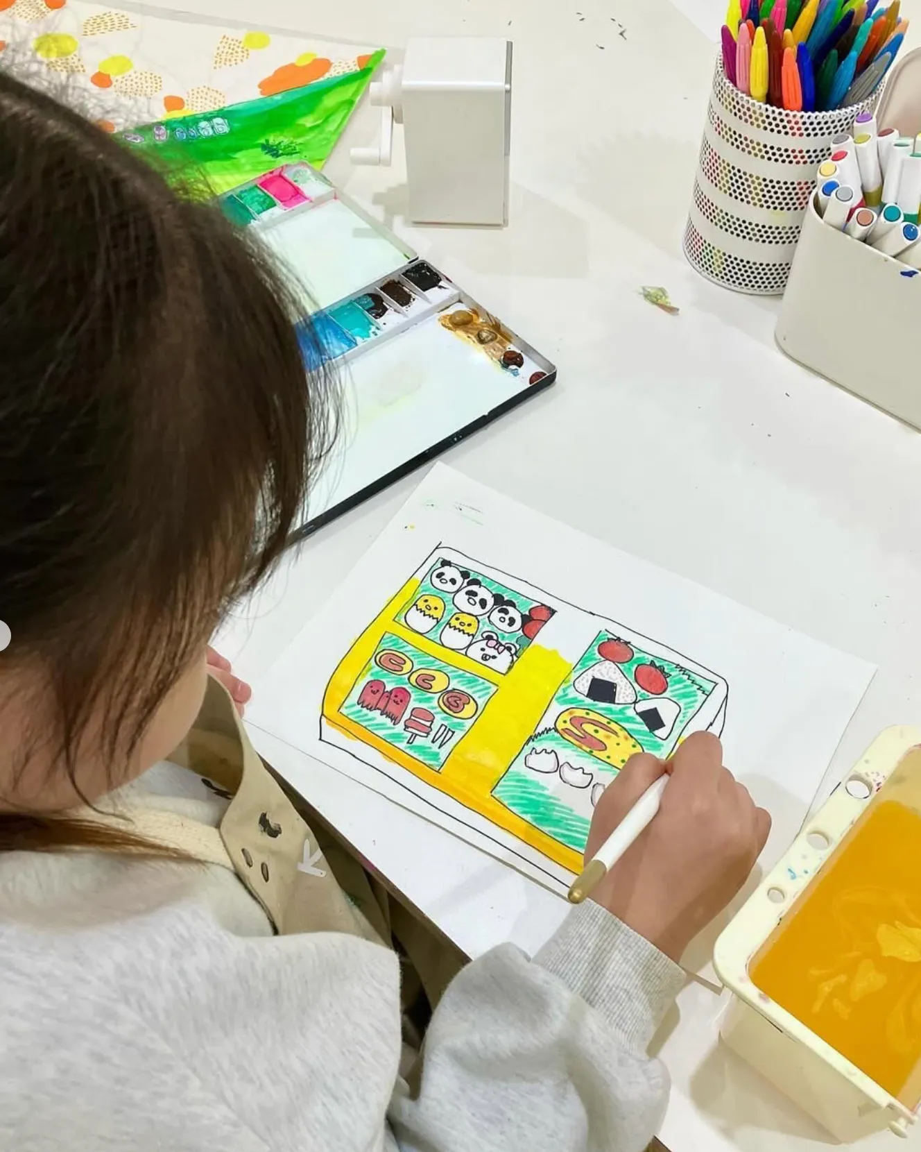 튤립 정물화 작품